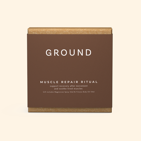 Ground Muscle Repair Gift Set — includes Magnesium Spray 10ml and Fitness Body Oil 10ml